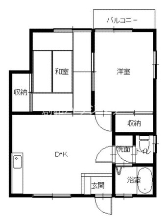 てづかハイツの物件間取画像